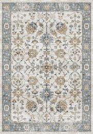 Dynamic Rugs JAZZ 6790-875 Beige and Soft Ochre and Blue